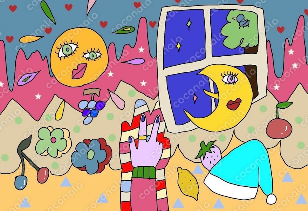 【個性派イラスト】壁紙やポスターに！