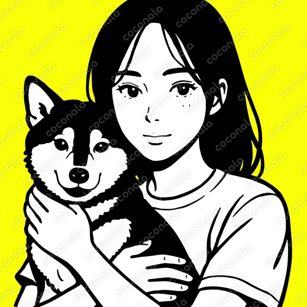 愛犬との2ショット
