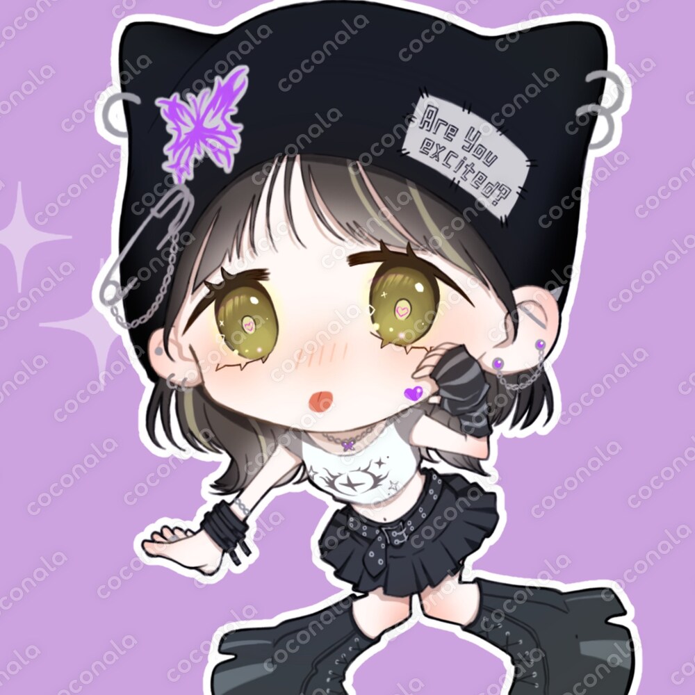 Y2K風イラスト