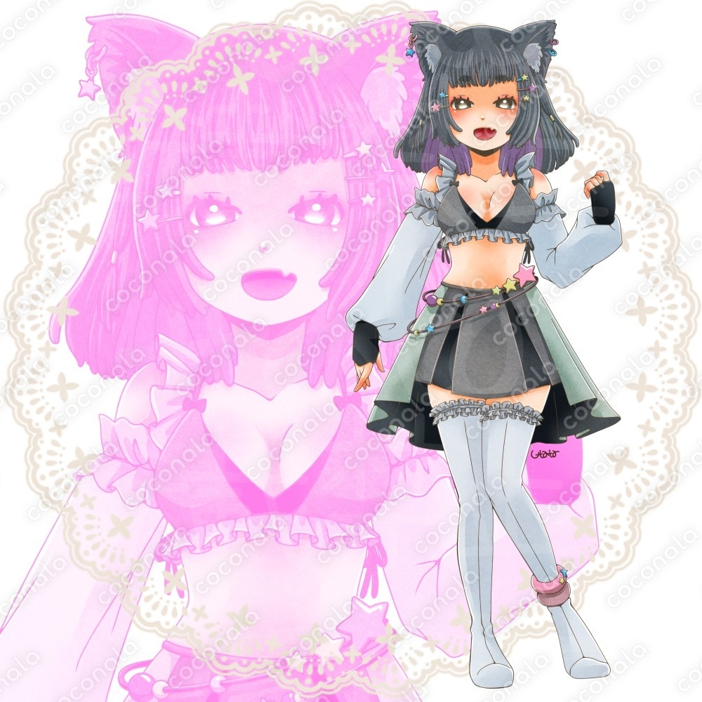 IRIAM等の立ち絵
