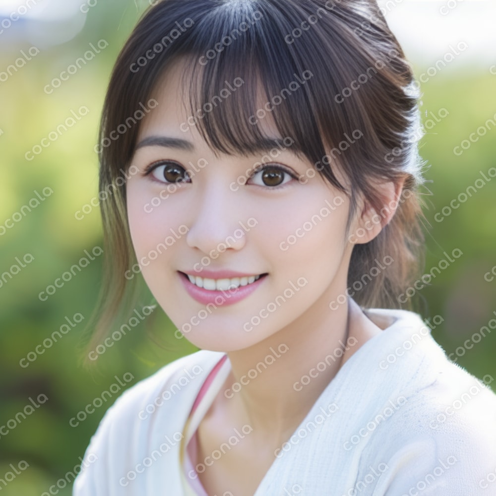 笑顔の女性00001