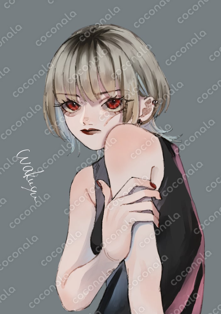 SNSなどのアイコンに使える女の子のイラスト①