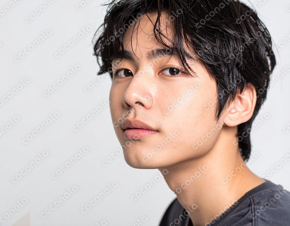AI生成男性用スキン広告用