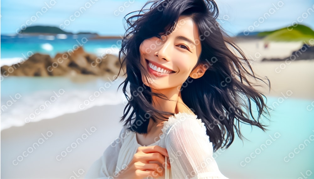 海デート