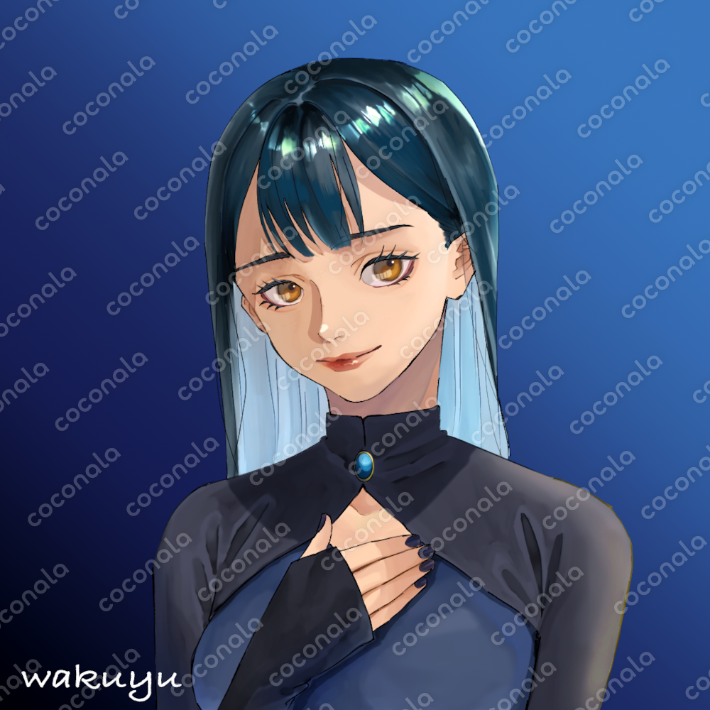 SNSなどのアイコンに使える女の子イラスト②