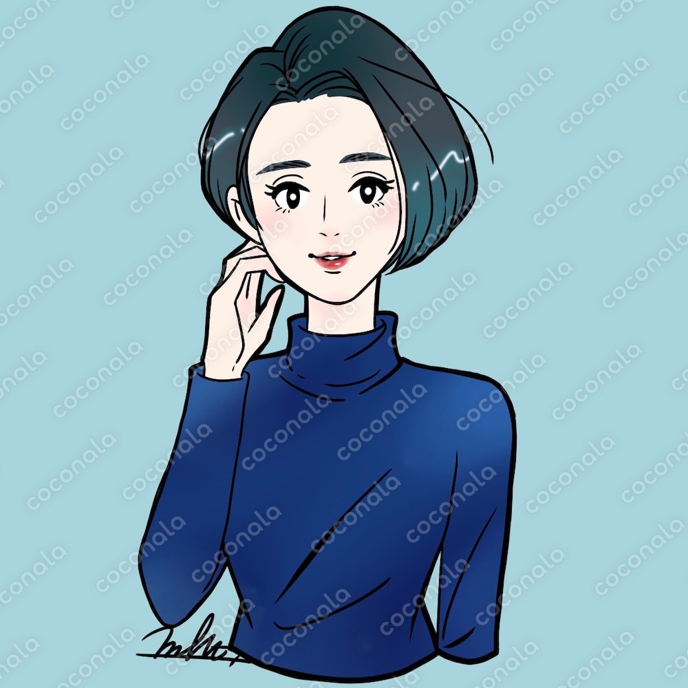 ビジネス利用可能な人物イラスト(女性)