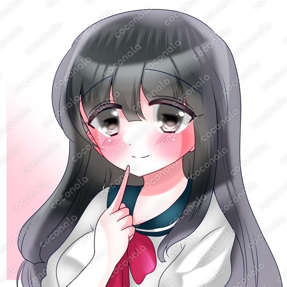 女の子イラスト　アイコン・閲覧用