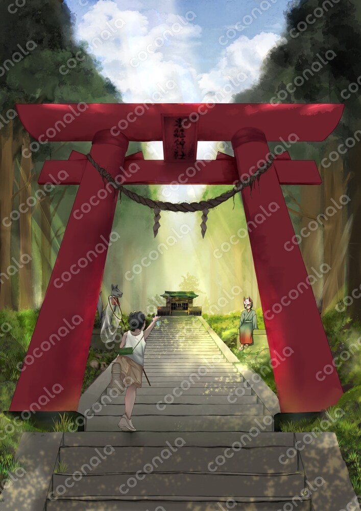 シチュエーションのあるイラスト制作
