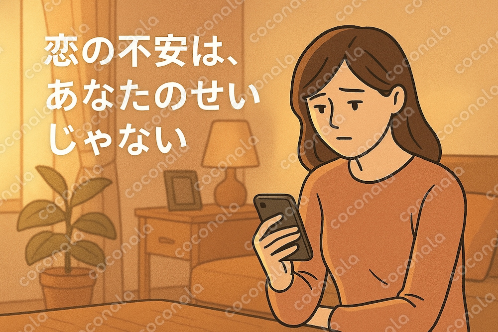 「恋の不安は、あなたのせいじゃない」
