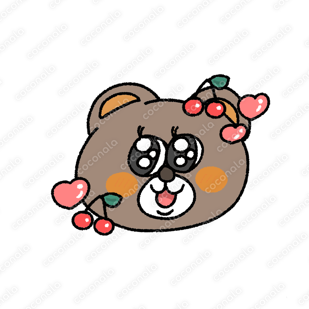 何にでも使えるくまさんイラスト♬