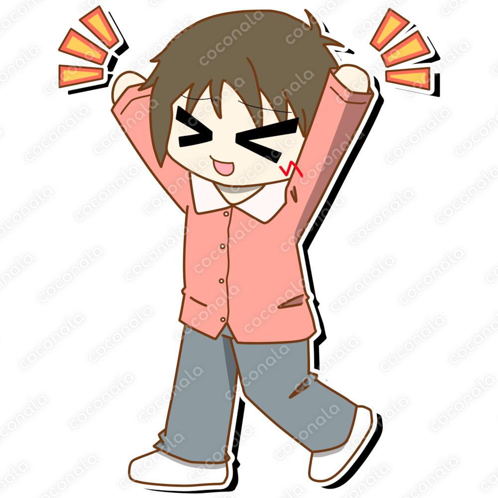 アイコンや立ち絵に使えるSDキャラの男の子