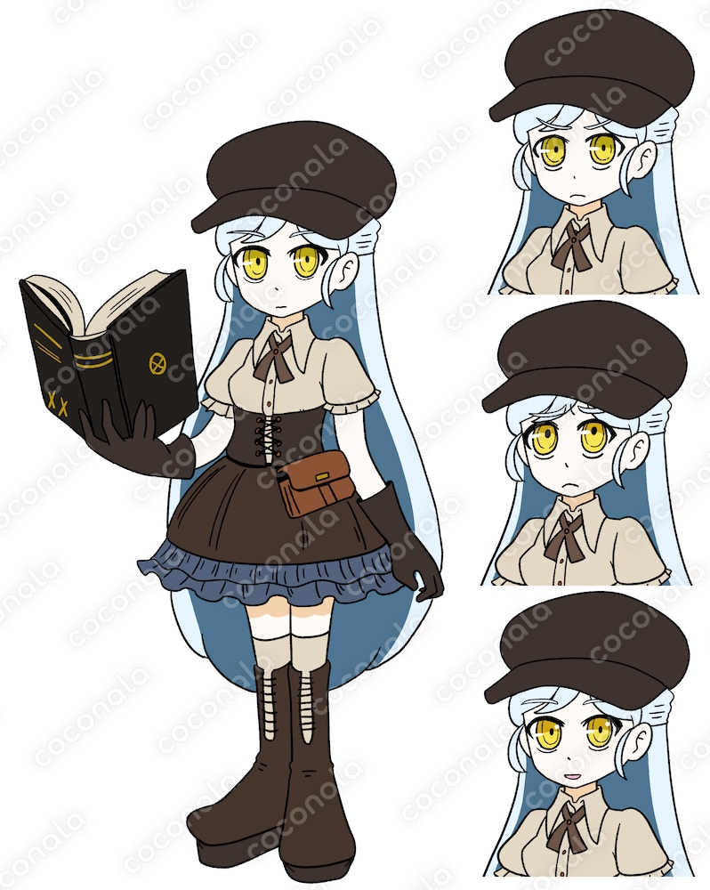 【商用OK／買い切り】配信・TRPG用立ち絵素材セット