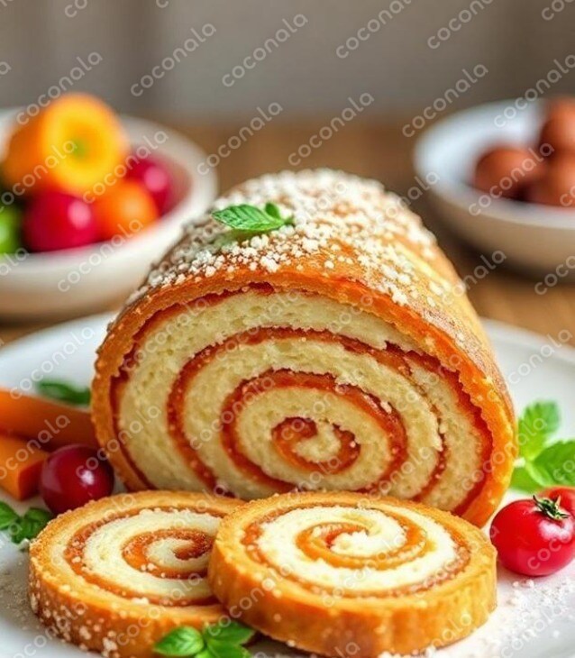 野菜ロールケーキ