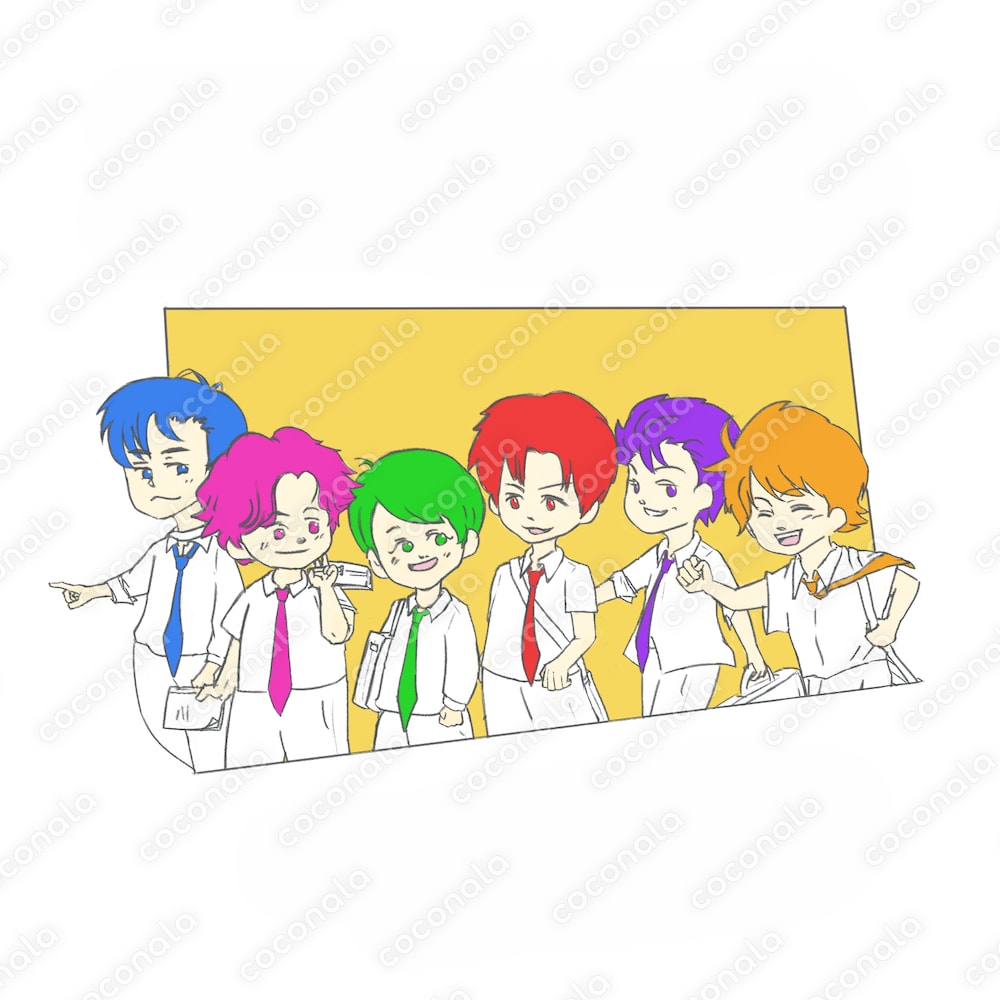 仲良し同級生の男の子たち
