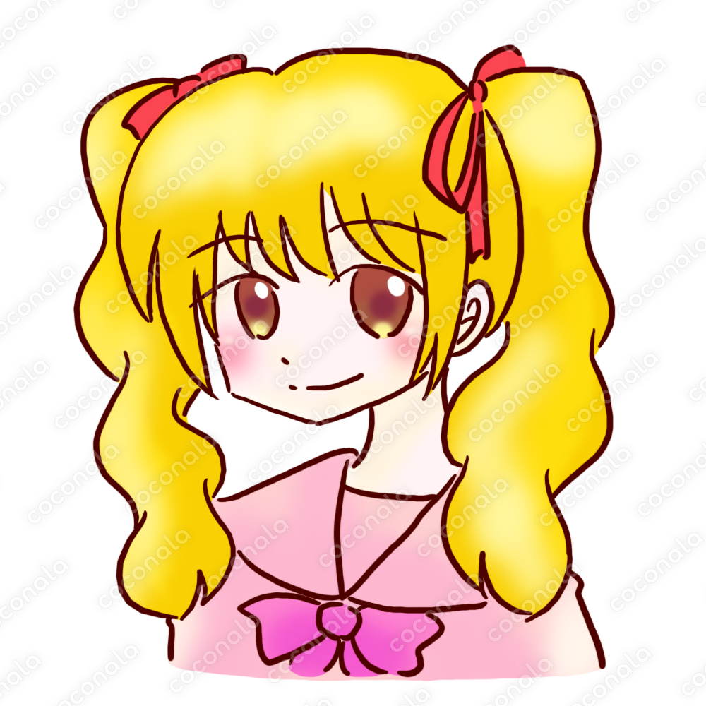 金髪ツインテール少女