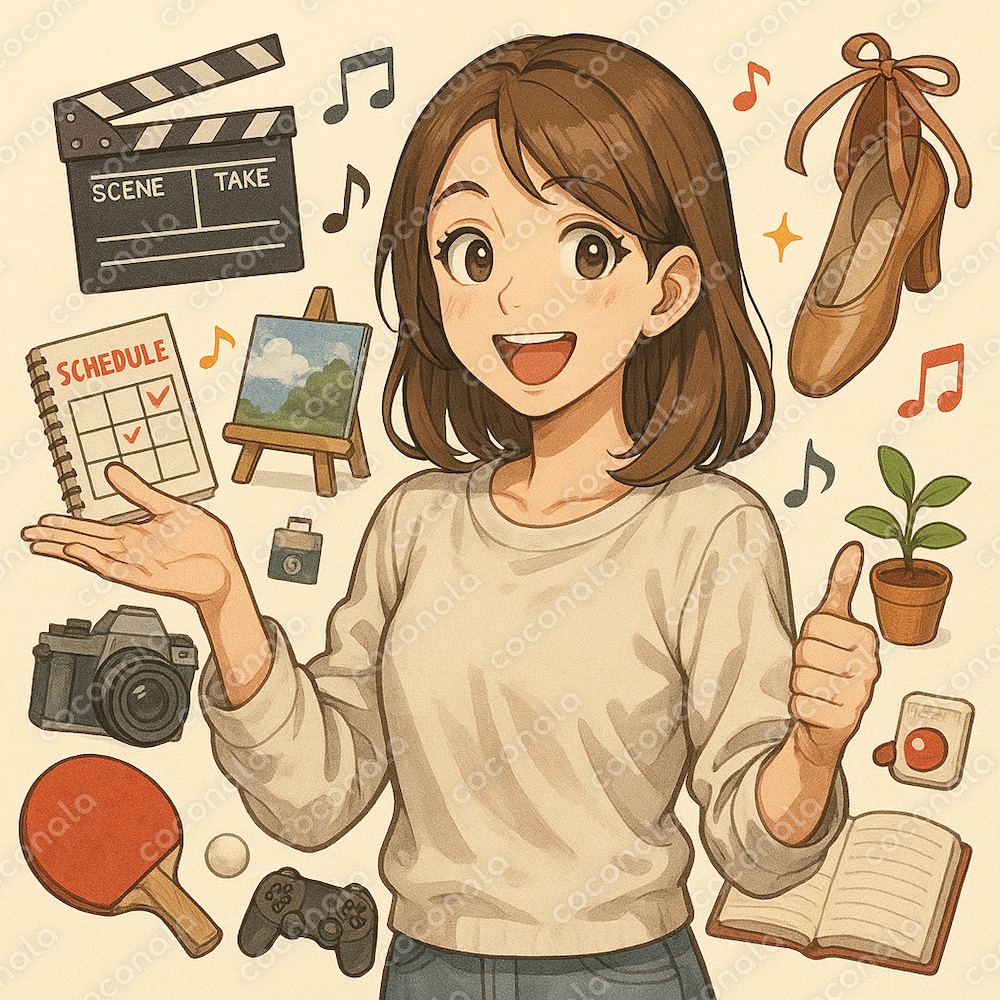 多趣味な女性