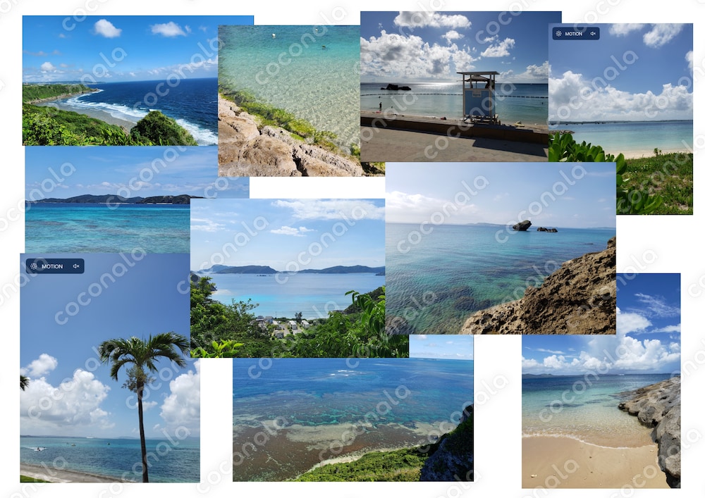 『　真夏の透き通る南国の静けさ　』