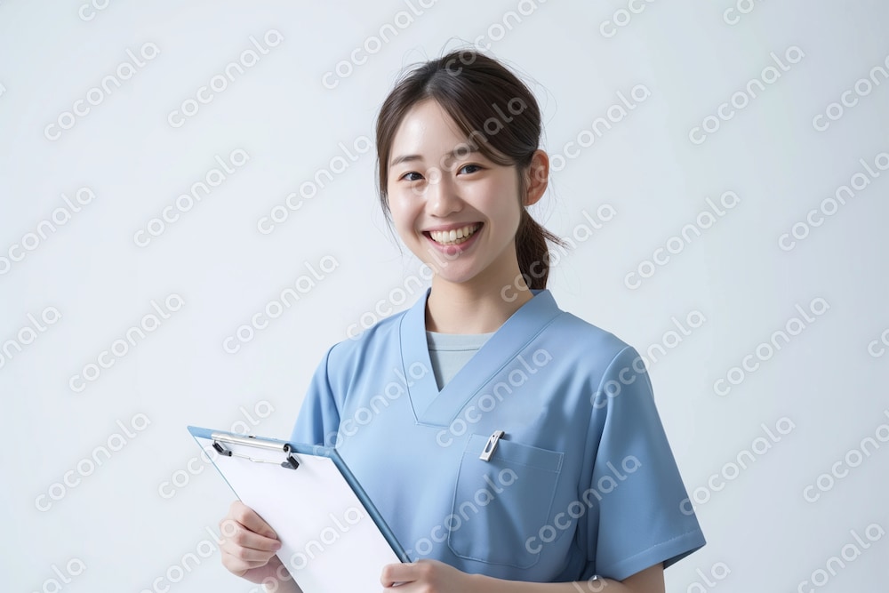 中年女性理学療法士
