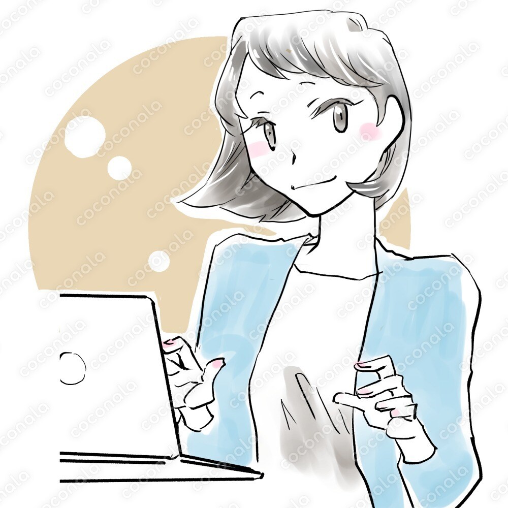 働く女性アイコン１