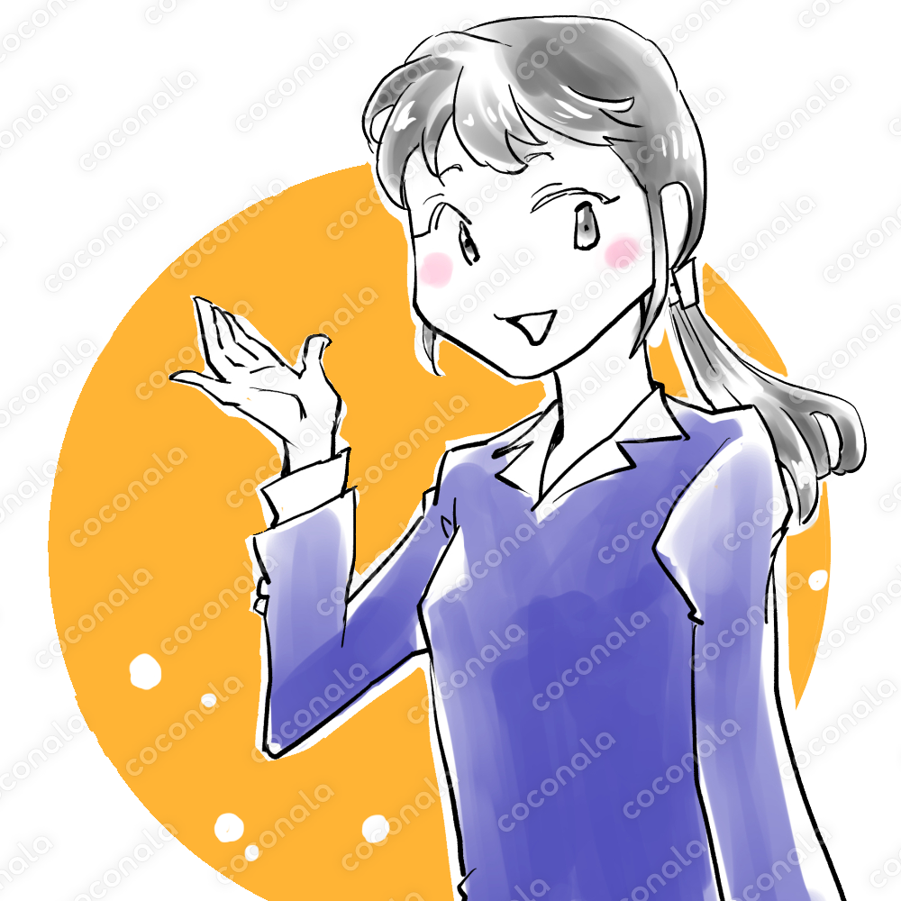 働く女性のアイコン３