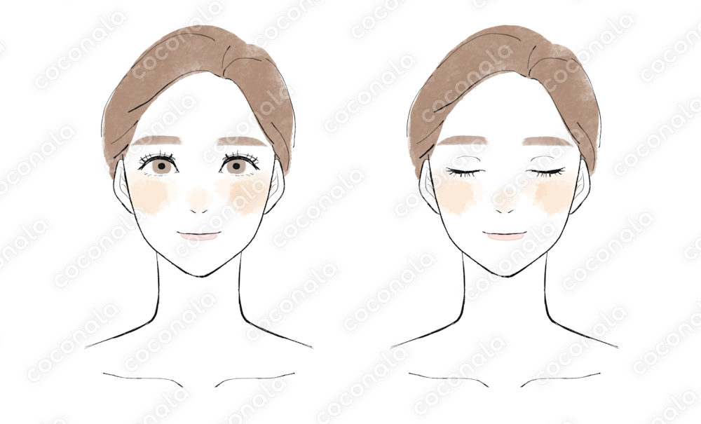 美容/クリニック向けの女性の水彩イラストセット