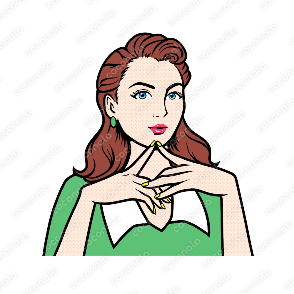 アメコミ風イラスト