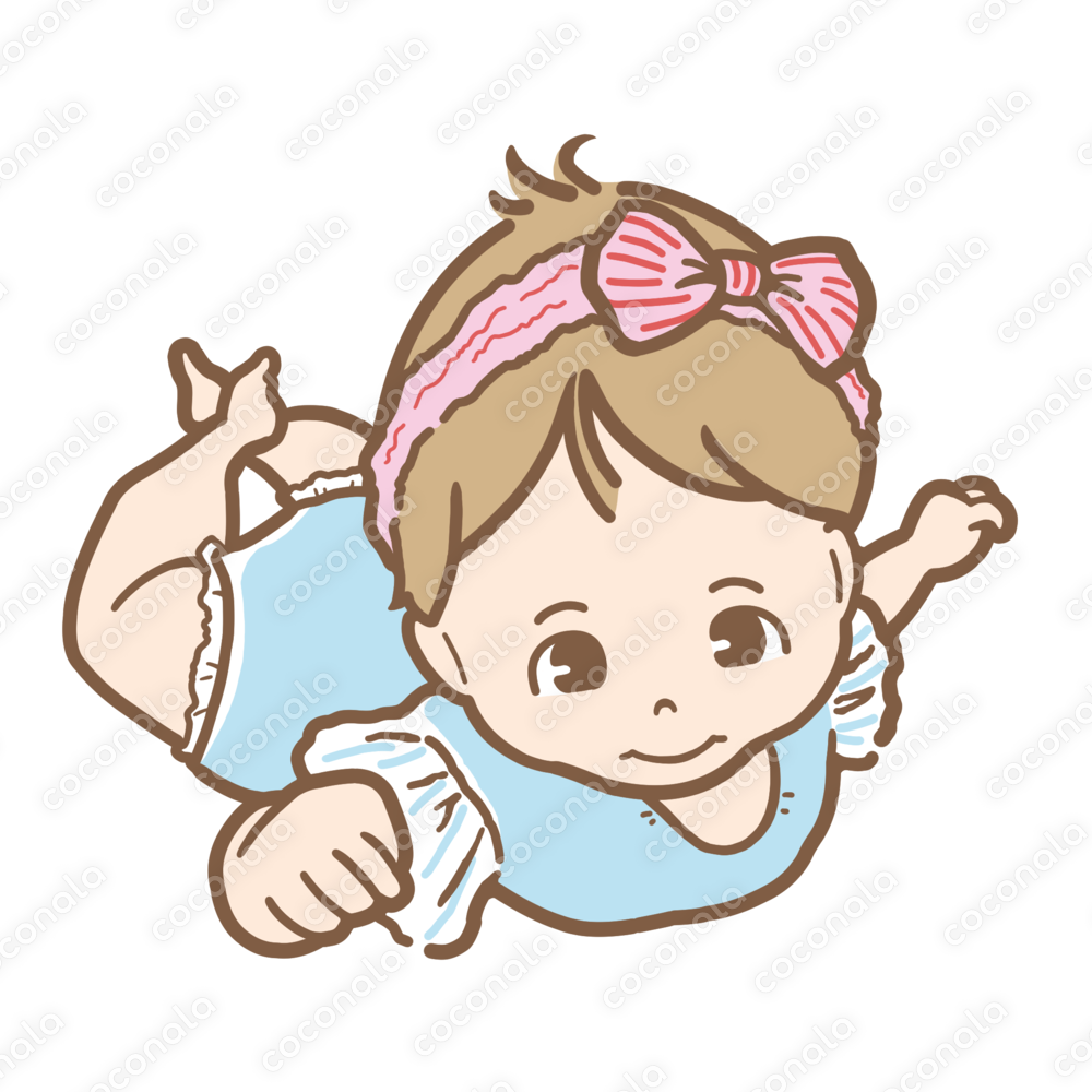 赤ちゃん、ベビーのイラスト