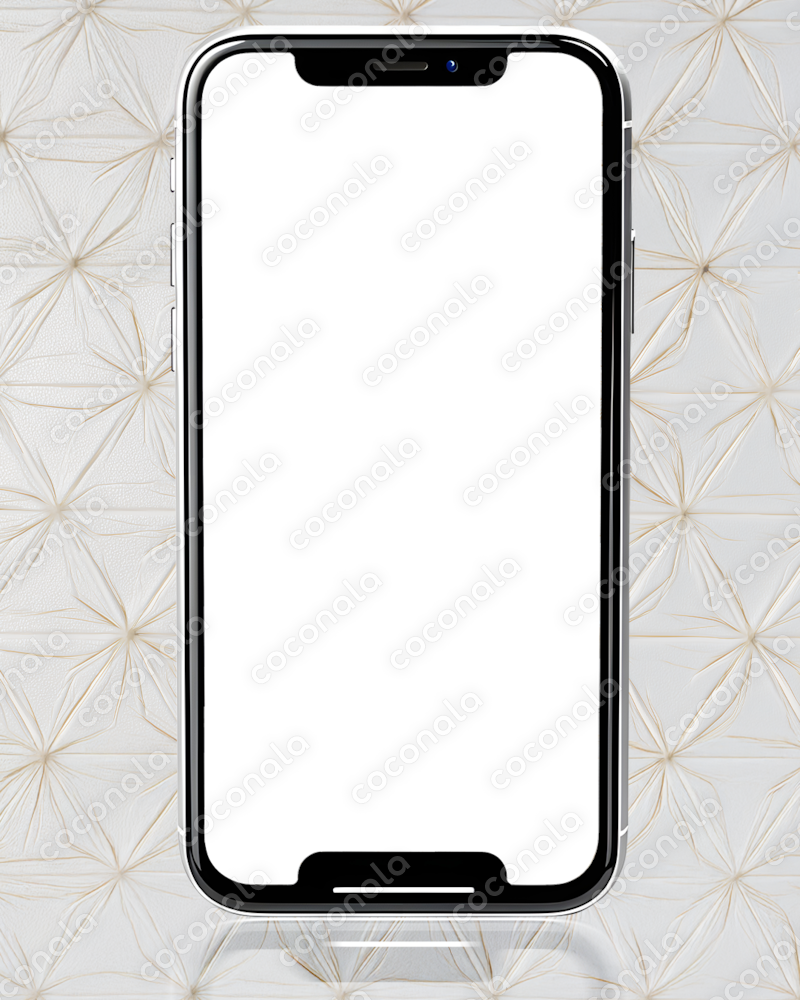 和風背景のスマホモックアップ（PNG）