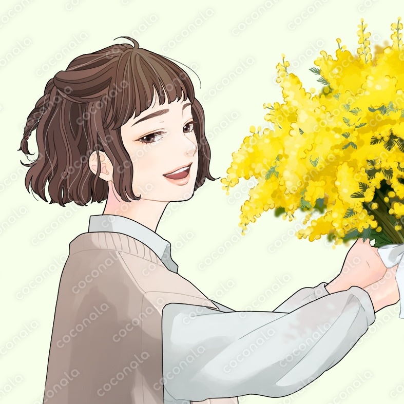 スマホ用壁紙 Mimosa