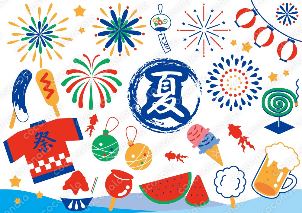 夏の素材