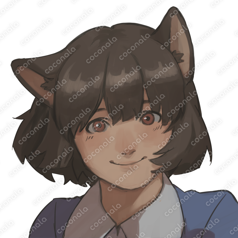 ケモミミ少女のアイコン