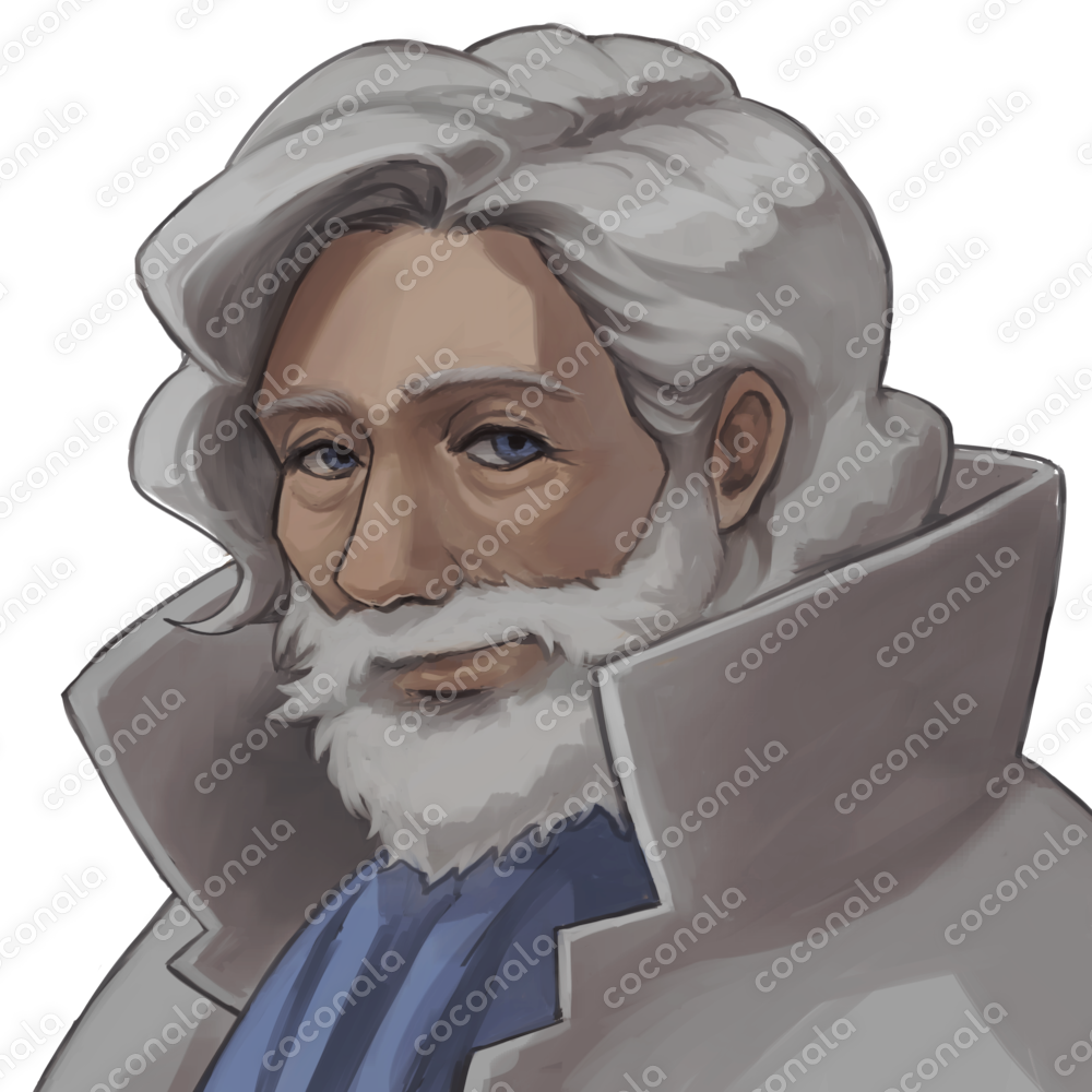 ファンタジーな老人のアイコン