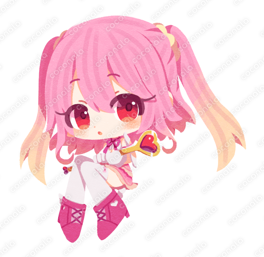【SDイラスト】魔法少女ちゃん