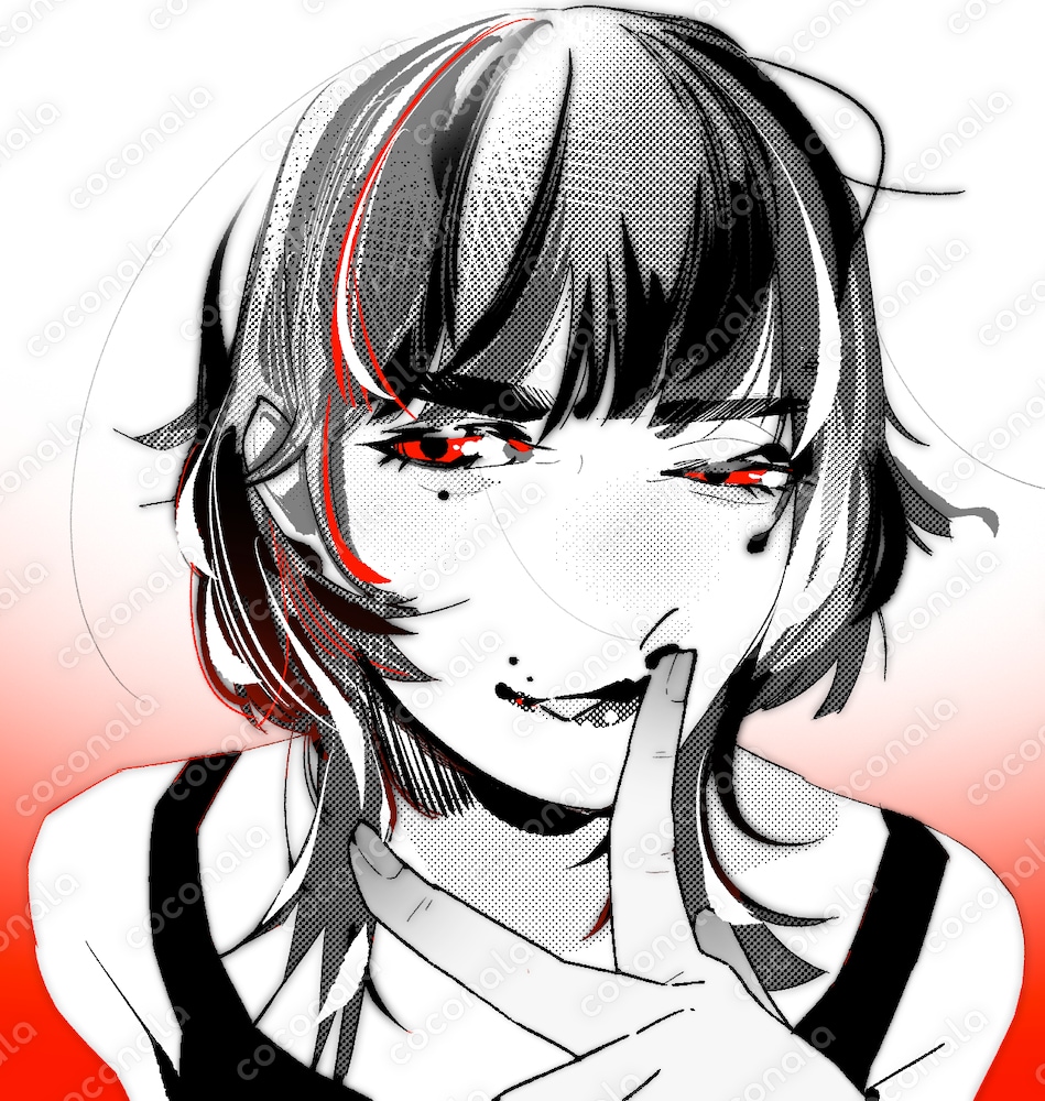 MVやアイコンに使える女の子のイラスト