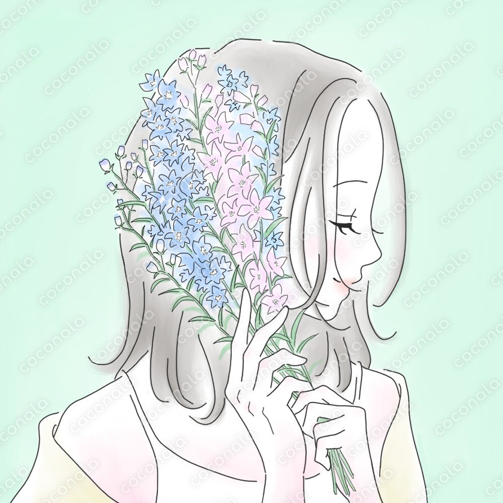 商用利用OK！おしゃれな女性イラスト素材
