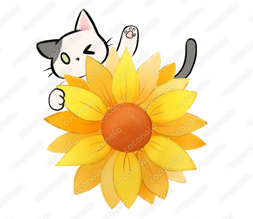 ひまわりねこ