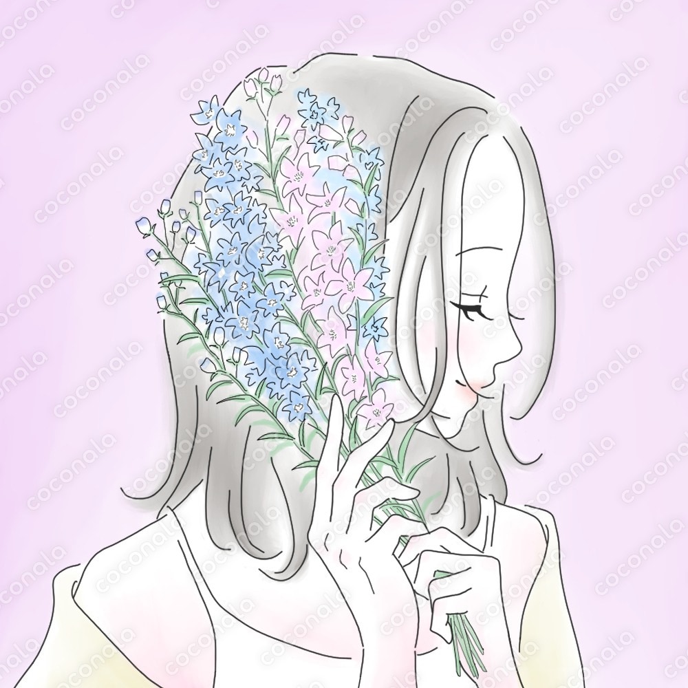 商用利用OK！おしゃれな女性イラスト素材