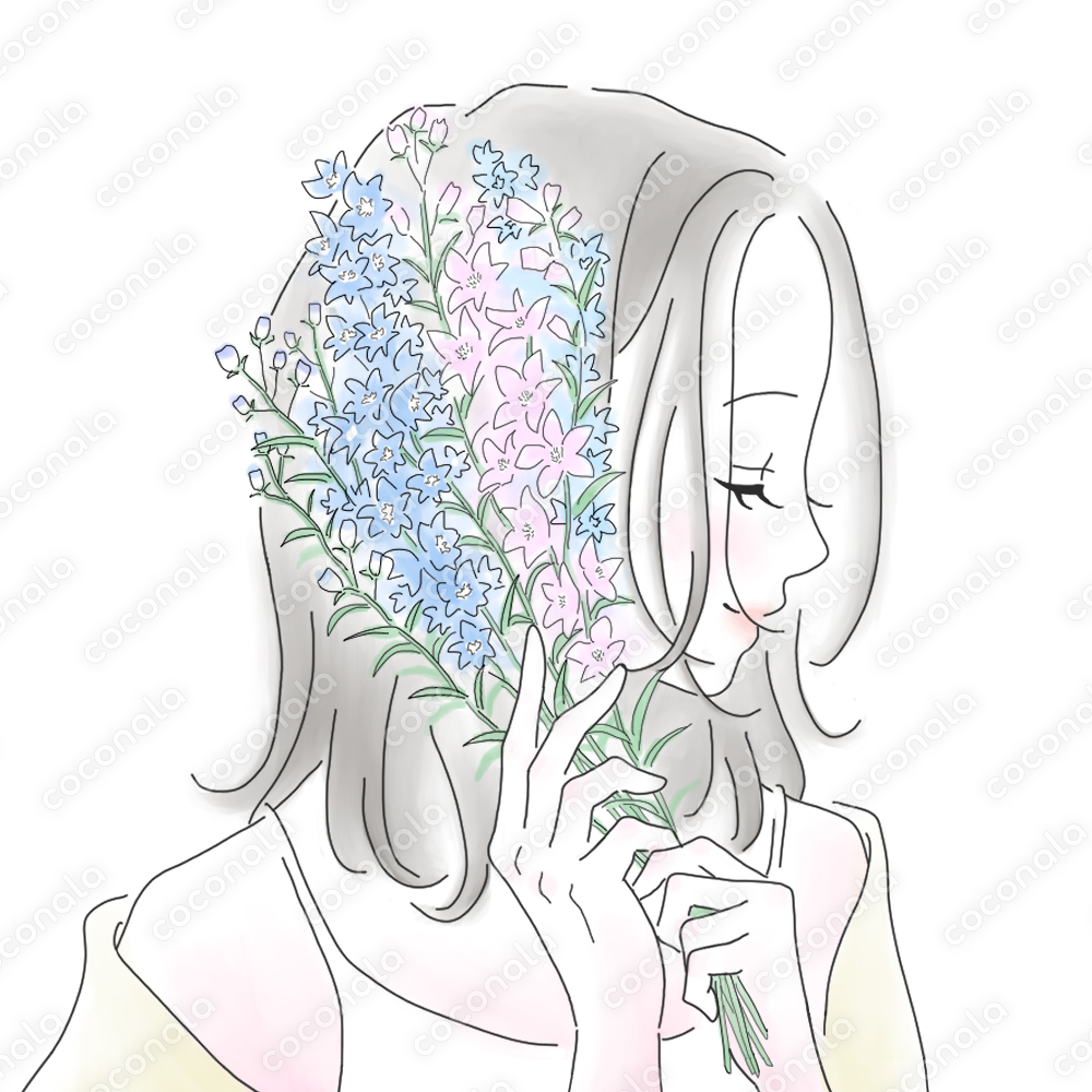商用利用OK！おしゃれな女性イラスト素材