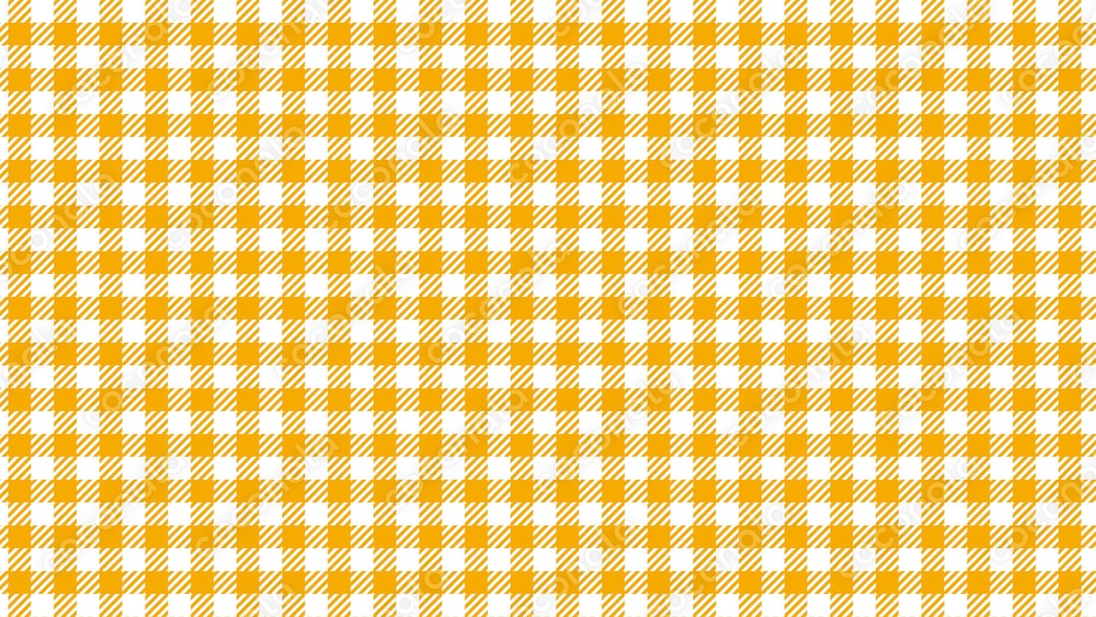 シェパードチェックの背景素材/黄色