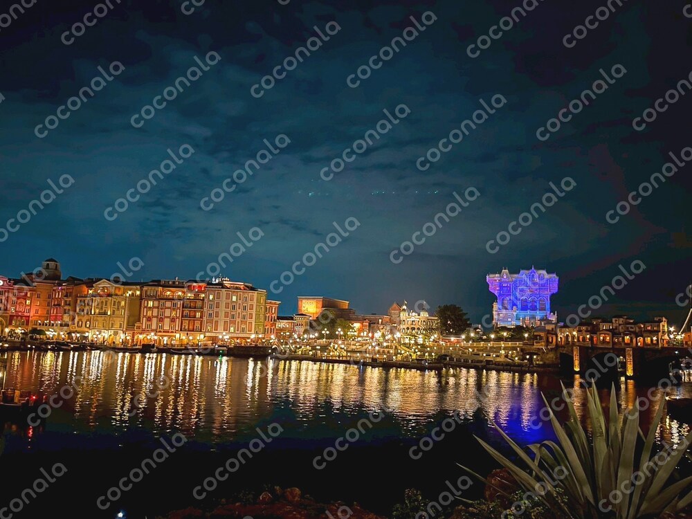 東京ディズニーシー夜景
