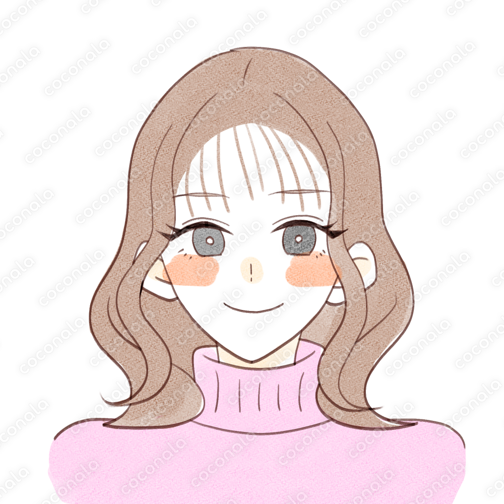 【SNS等に】女性イラスト01