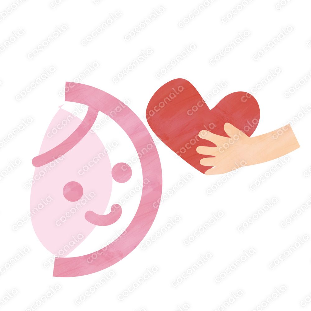 子どもへの愛情イラスト