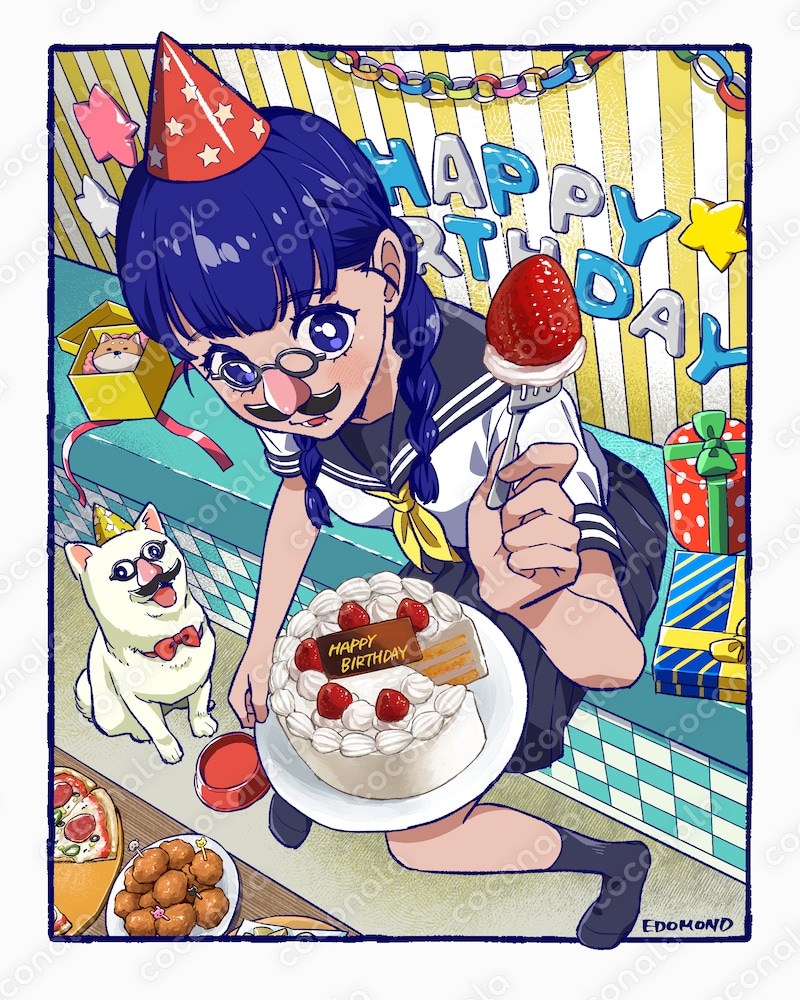 Birthdayイラスト