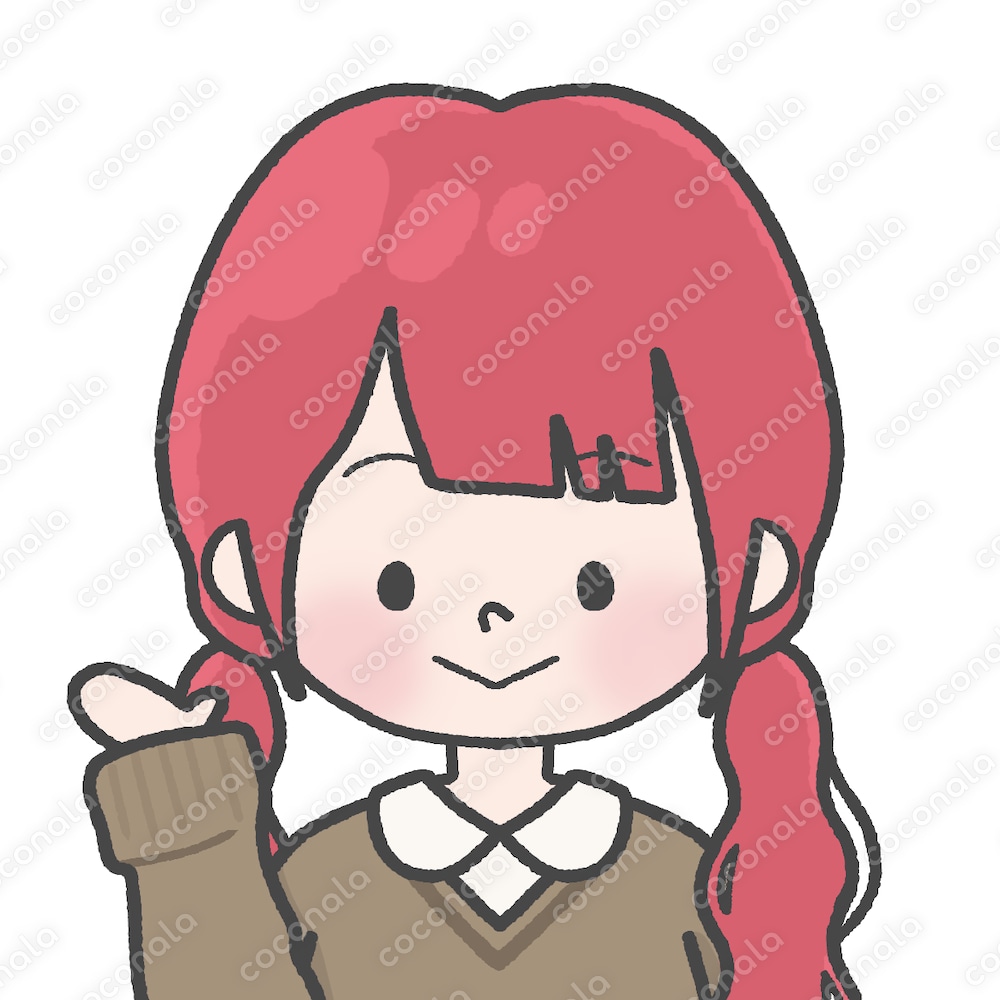 【アイコンイラスト】手をあげているツインテールの女の子