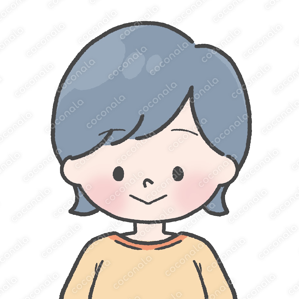 【アイコンイラスト】ショートカットの女の子