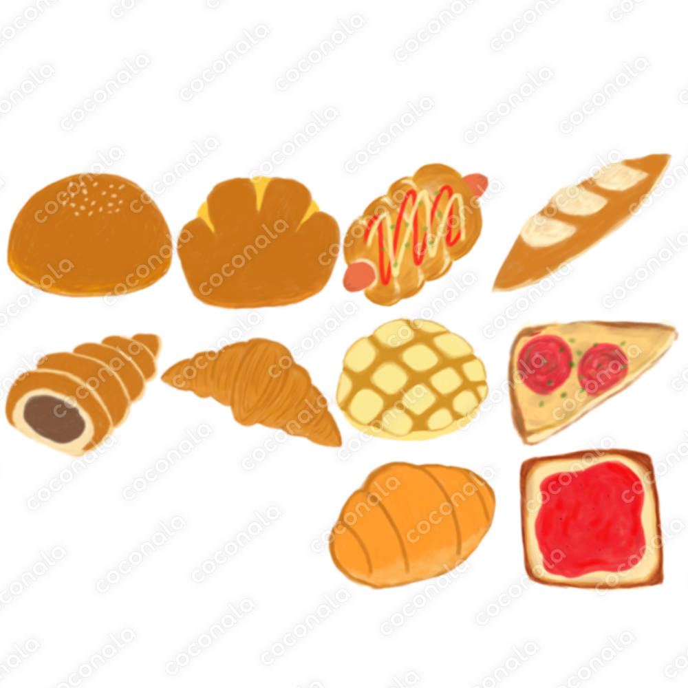 パンのイラスト