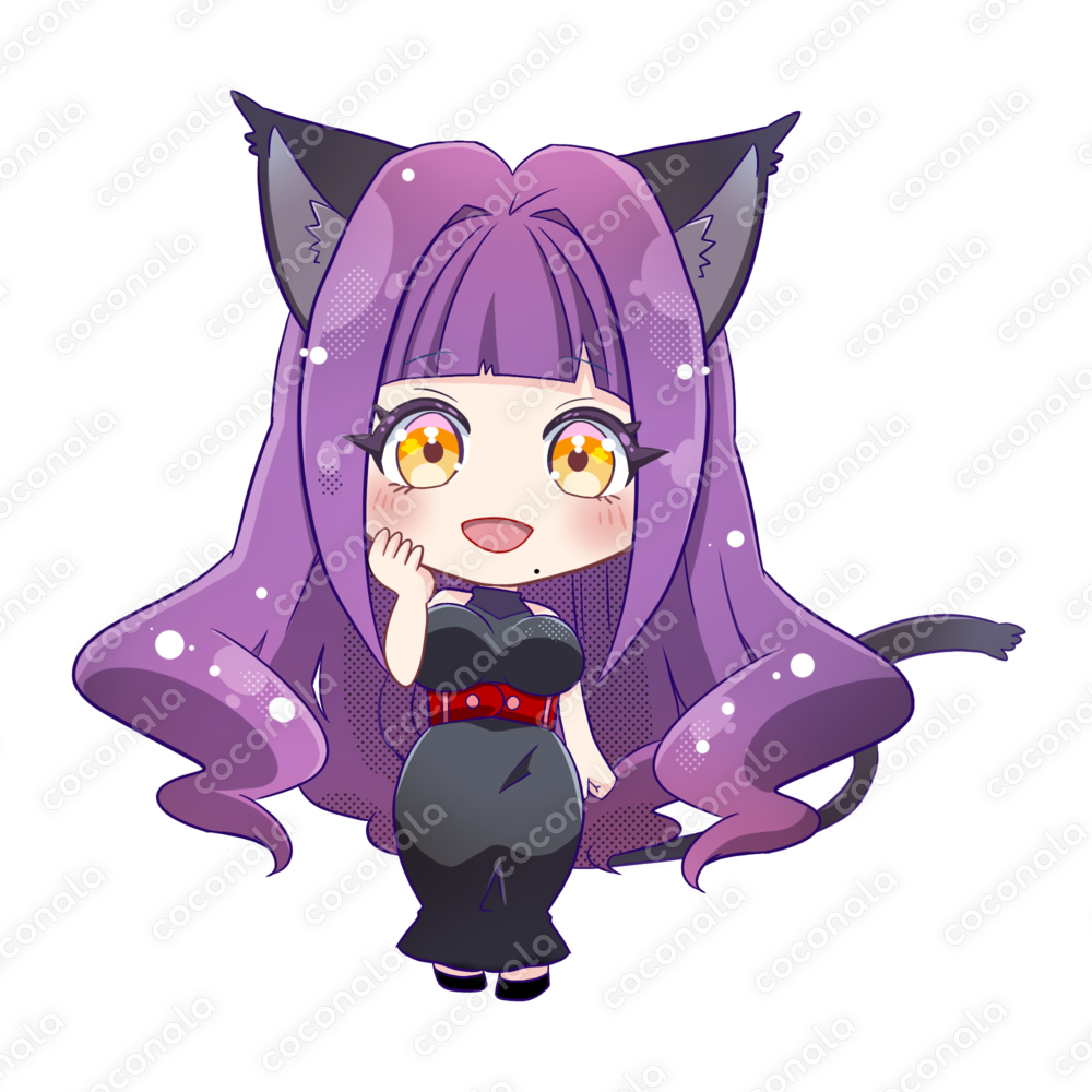 かわいい猫耳ミニキャラ①