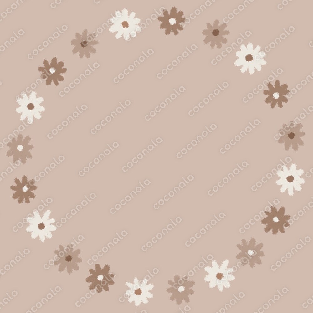 写真を貼り付けるだけで可愛いアイコンが作れる手描きイラスト背景画像