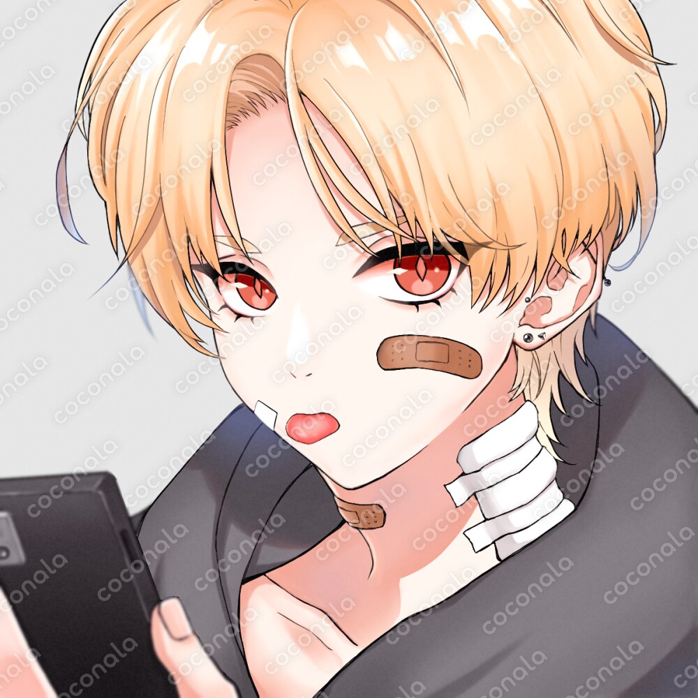 パーカー男子【アイコンなどに！】