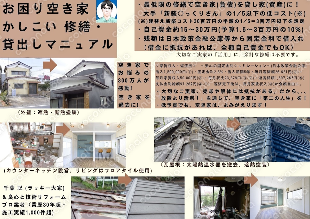 お困り空き家 かしこい修繕・貸出しサポート マニュアル